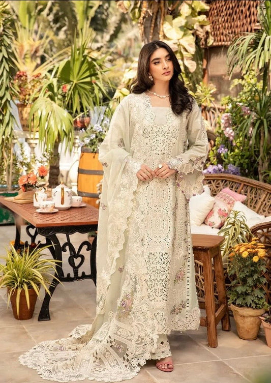 - 3PC LAWN EMBROIDERED SHIRT