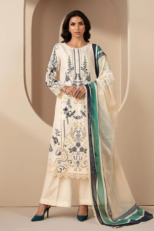 () Summer Bloom – Embroidered Lawn