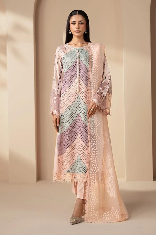 Summer Bloom – Embroidered Lawn