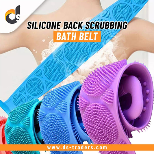 Silicon bath body brush