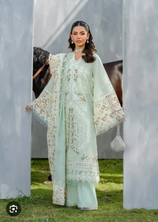 Summer Bloom – Embroidered Lawn