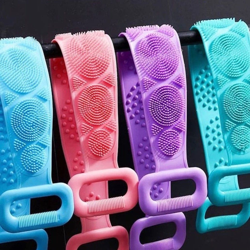Silicon bath body brush